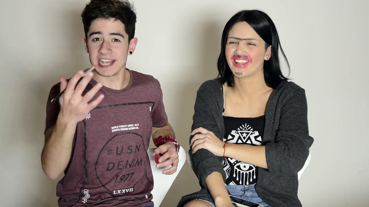 MI NOVIO ME MAQUILLA!!!! ❤️ | PRIMA VIKINGA ft. KEVSHO