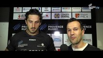 Le Debrief' de Vincent Noutary : Provence Rugby / Bourg-en-Bresse