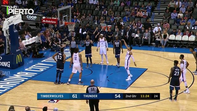Deux lancers-francs, deux air ball de suite pour Andre Roberson !