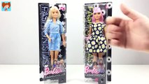 Pembe Barbie Fashionistas Bebeğini Buldum! Yeni Barbie Büyüleyici Parti Bebekleri Paket