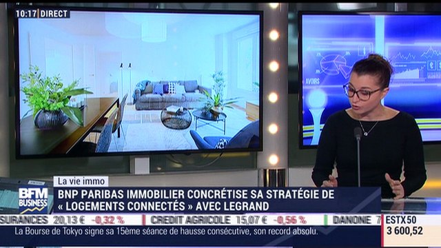 Marie Coeurderoy: BNP Paribas Immobilier concrétise sa stratégie de logements connectés - 23/10