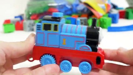 Download Video: Thomas & Friends ☆MEGA BLOKS☆ Thomas, Percy, James, Cranky Railway Toy