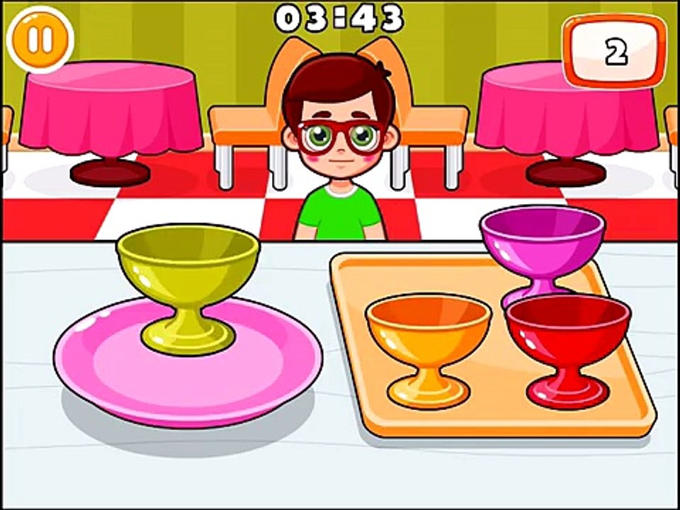 Best Games for Kids HD - Kids Cafe iPad Gameplay HD