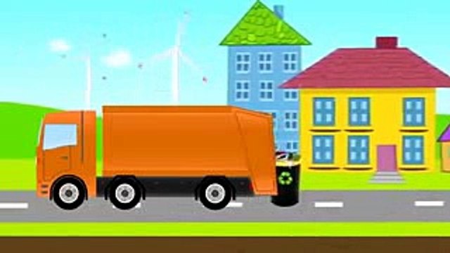 Kartun Mobil Anak Animasi Kartun Anak Mobil Truk, Mobil Sampah, Beko Kartun Untuk Anak ♥♥