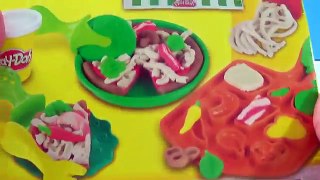 Unboxing Play Doh Pizza Party Set Review and Play Pretend Pizzas
