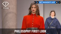 Milan Fashion Week Spring/Summer 2018 - Philosophy First Look | FashionTV