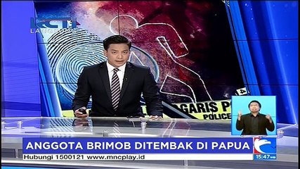 Anggota Brimob Ditembak di Papua