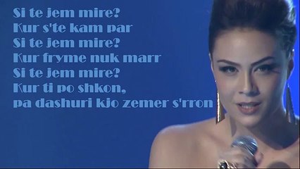 Irkenc Hyka ft. Xhensila Myrtezaj - Si te jem mire (Me tekst+Chipmunks)
