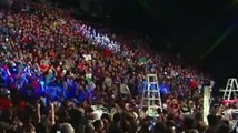 THE Shield Makes their entrance with Kurt Angle - WWE TLC 2017