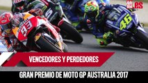 Vencedores y Derrotados MotoGP Australia 2017