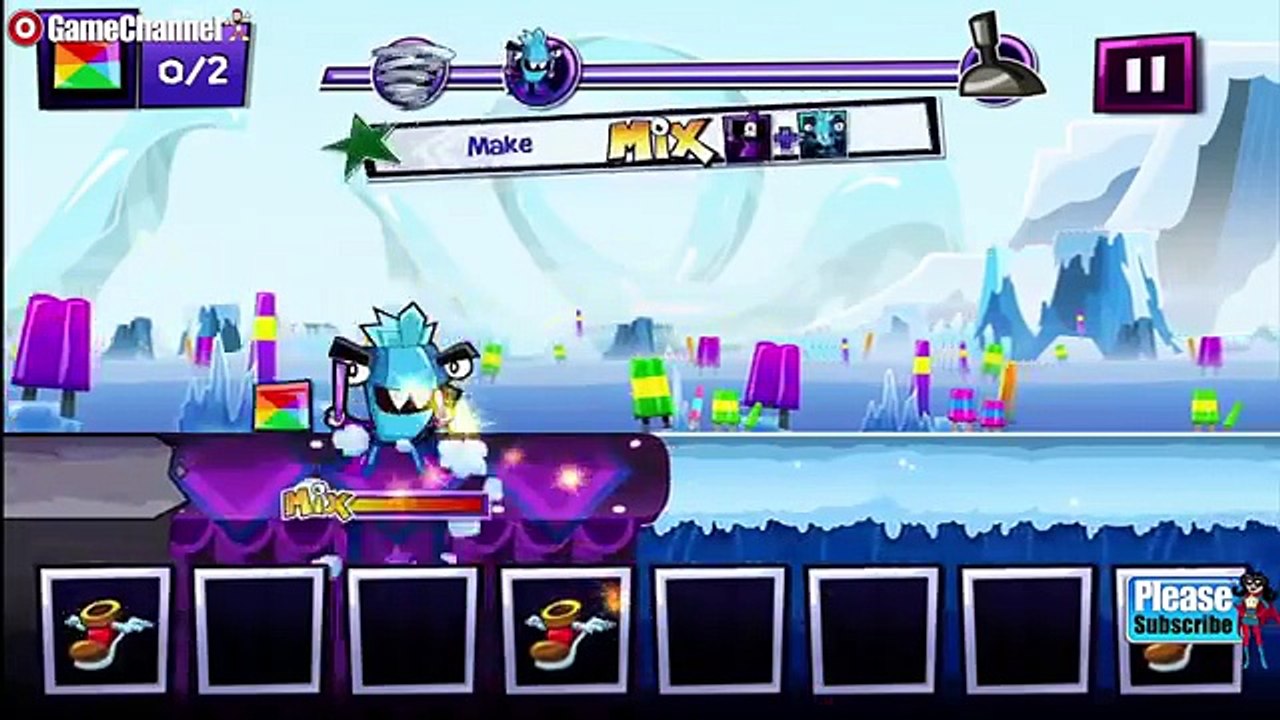 Mixels Rush Cartoon Network Action Android Gameplay Video