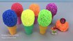 Foam Clay Ice Cream Cones Surprise Toys Hello Kitty Lalaloopsy Shopkins Minions Micro Lite My L Pony