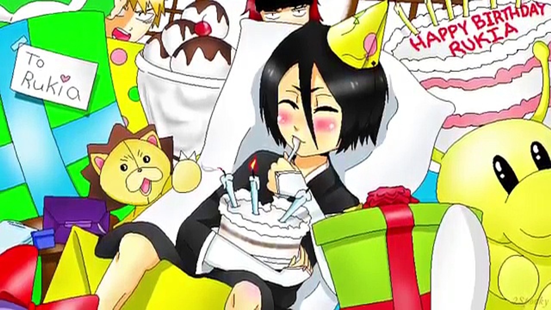 Rukia Kuchiki Smiling Rukia Drawing Gif Rukia Kuchiki Ichigo Kurosaki