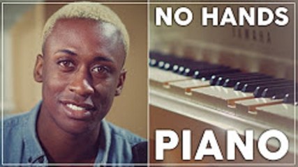 Play That Song - Train - PLAYING PIANO W NO HANDS!! by  Zili Music Company