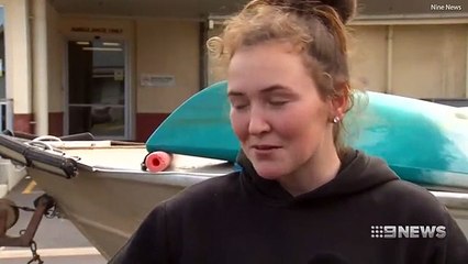 طفلة تنجو من "الفك القاتل" بأبسط طريقة ممكنة