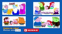 Peppa Pig-Episódio 15 mins, Lobo Mau,Paint,Painting,Chapeuzinho, Pequena Sereia, Homem-Aranha
