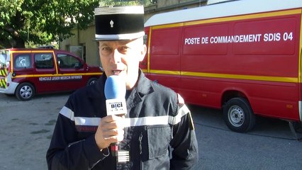 D!CI TV : le point à la mi journée ce lundi sur l'incendie de Moustiers