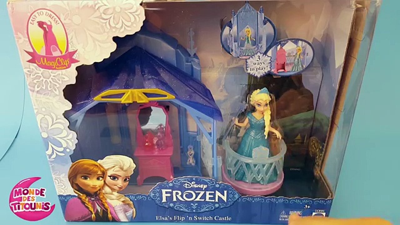 Reine des neiges - Pâte à modeler Play-doh en français - Jouet MagiClip -Titounis