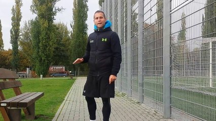 Einfache Übung für Schnelligkeit im Fußball TTT