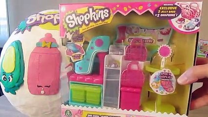 Huevo Gigante Sorpresa de Shopkins - Especial 80000 subs - Shopkins Giant Egg Surprise
