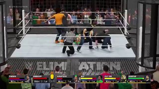 WWE 2K16 wtf Pewdiepie vs Markiplier vs Jacksepticeye vs Vanossgaming vs Kwebbelkop vs Jelly