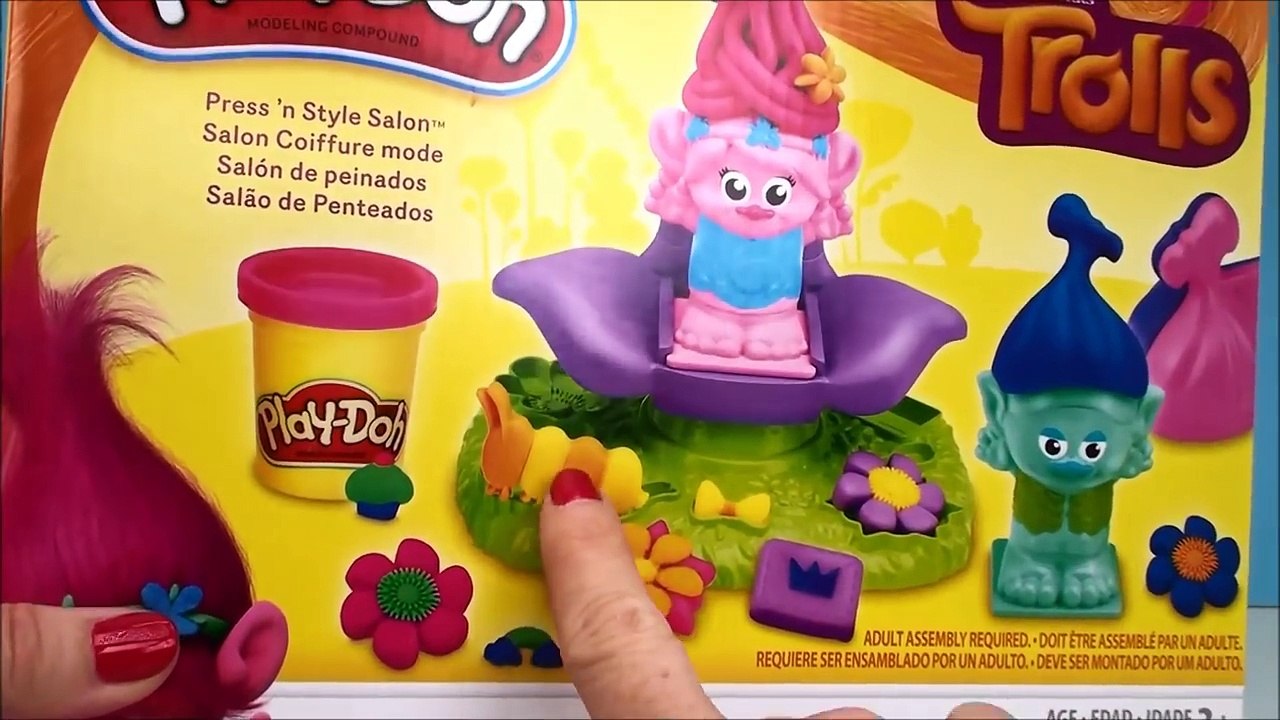 trolls play doh set