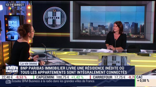 La vie immo: BNP Paribas Immobilier vient de livrer des logements connectés - 23/10