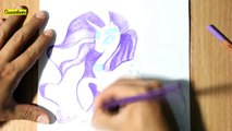 My little pony-como dibujar a Nightmare Rarity-how to draw my little pony,how to draw a Rarity