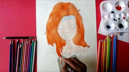 how to draw Tinker Bell and the pirate fairy Zarina