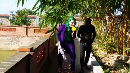 Frozen Elsa vs Spiderman | Joker Kidnap Police Baby Police Arrest! w/ Superman kids Fun