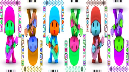 WORLD OF Pocoyo and Friends learn colors with My Talking Pocoyo and PATO