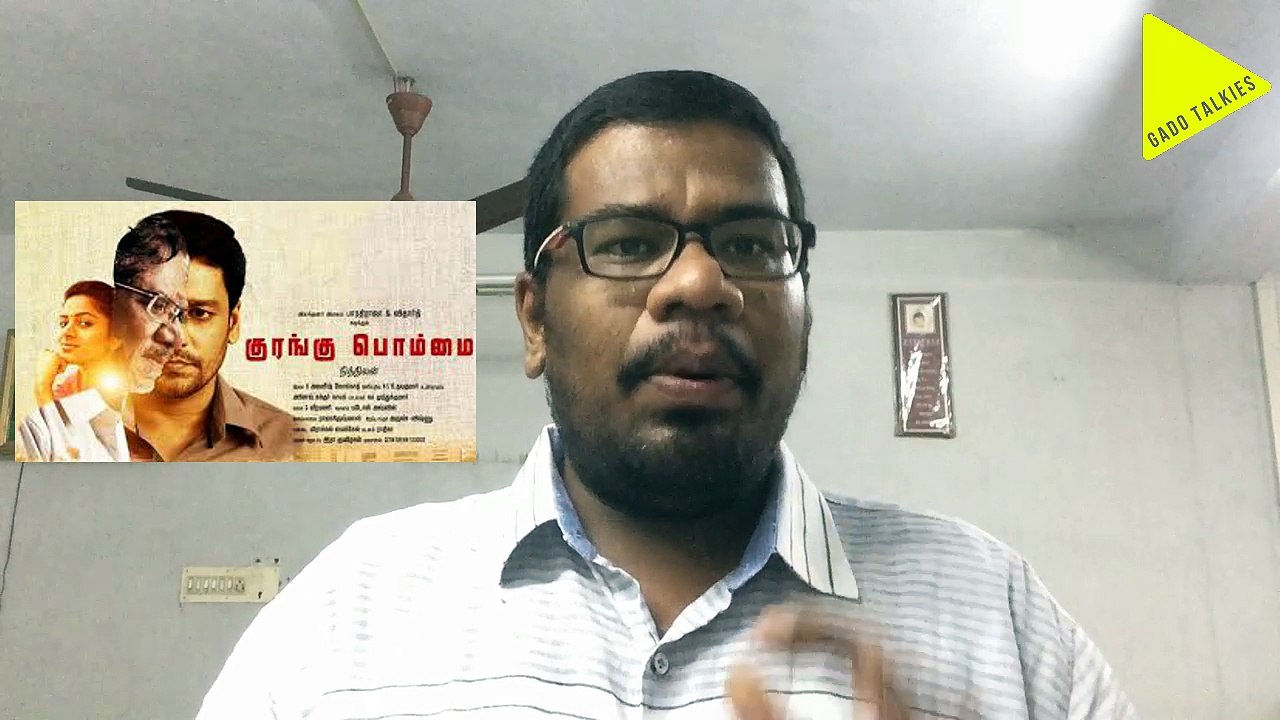 Kurangu Bommai - Tamil Movie Review | Vidharth, Bharathi Raja