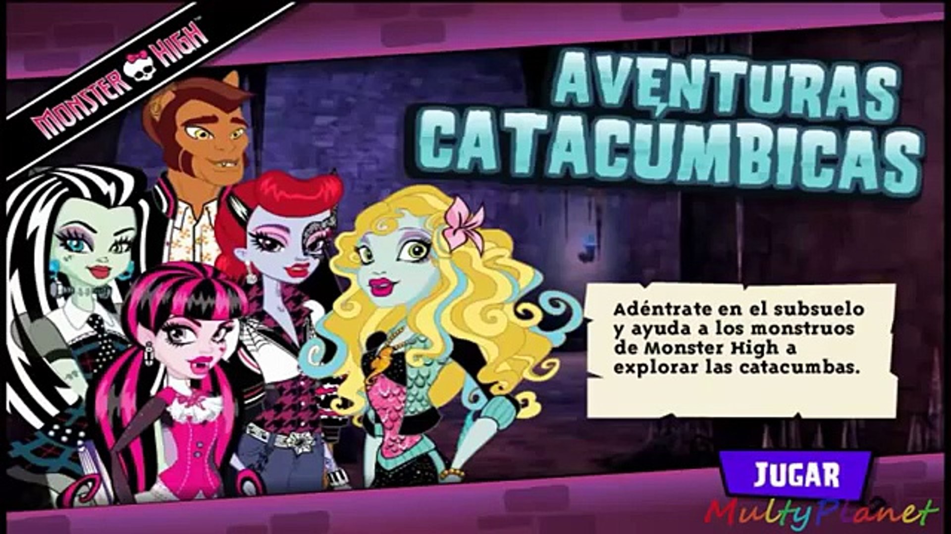 ⁣Монстер Хай Приключение Френки Штейн в зловещих катакомбах / Monster High Frankie Stein Adventure