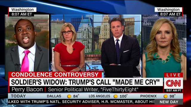 'She needs answers': Panel crushes Trump for blatantly lying about call with Sgt. Johnson's family