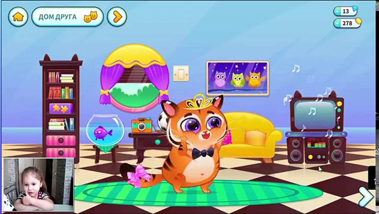 КОТЕНОК БУБУ - КОТИК у Стоматолога - игровой мультик для малышей видео для детей funny games tv