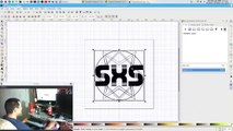 Realizando Un Logo Para El Canal De Sub X Sub Con Inkscape En Linux Fedora