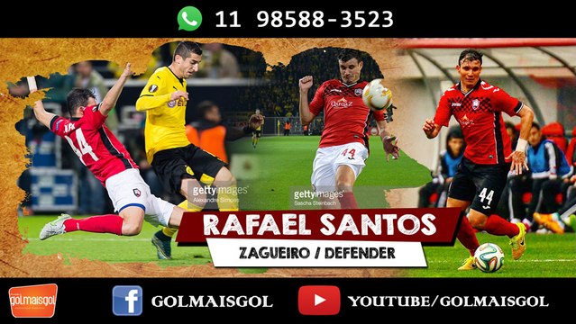 RAFAEL SANTOS - Rafael Alves dos Santos - Zagueiro - golmaisgol.com.br