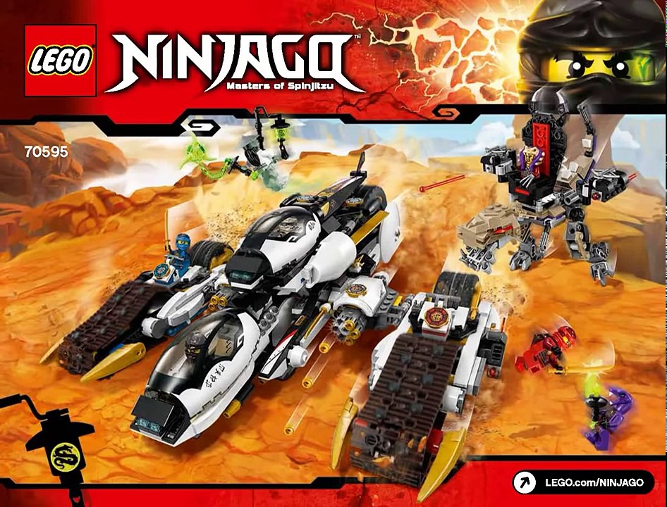 2016 Lego Ninjago Ultra Stealth Raider instructions 70595
