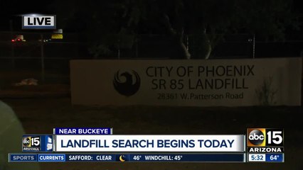 Police to search landfill for missing Phoenix woman
