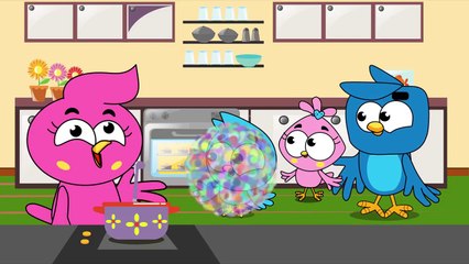 Birds Family Brush your teeth Full Episodes Cartoon Animation Nursery Rhymes