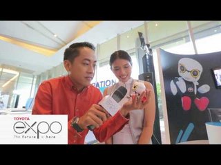 Kirobo Mini : Toyota Expo [3 ส.ค. 60]  Full HD