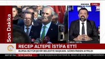 Recep Altepe istifa etti