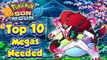 Top 10 New Pokémon Mega Evolutions Needed in Pokémon Sun & Moon! (Feat. FeintAttacks)