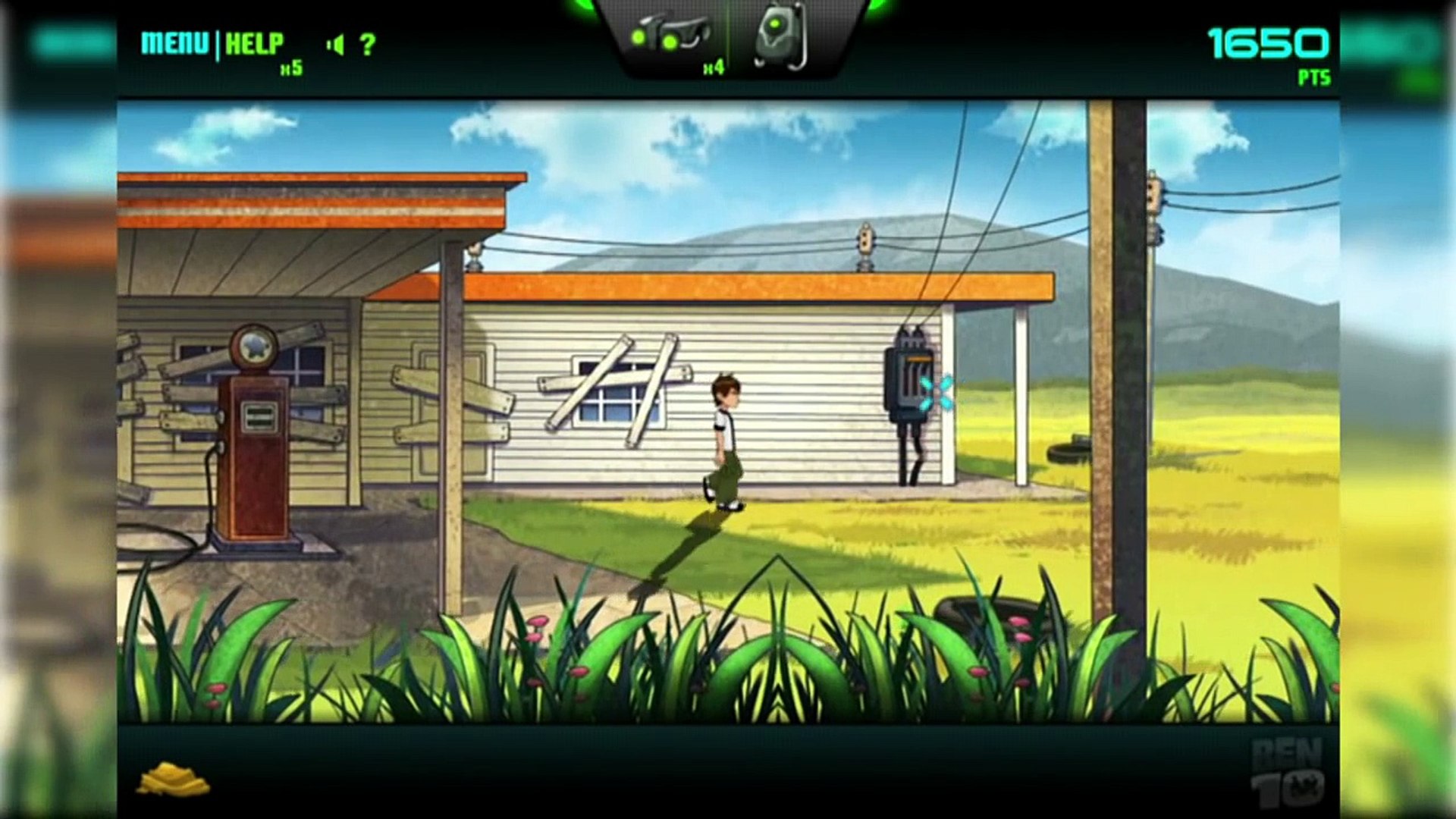 ⁣Cartoon Network Games: Ben 10 - The Alien Device