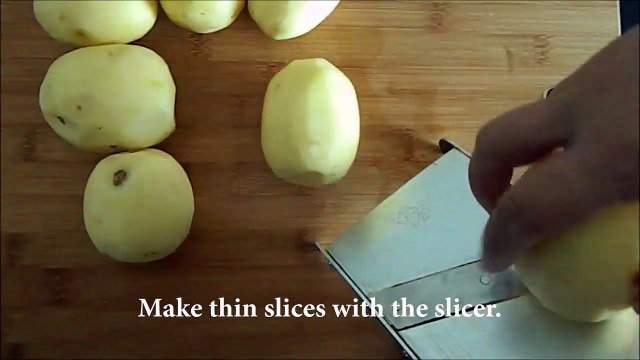 Home Made Instant Crispy Potato Wafer Potato Wafer Potato Chips
