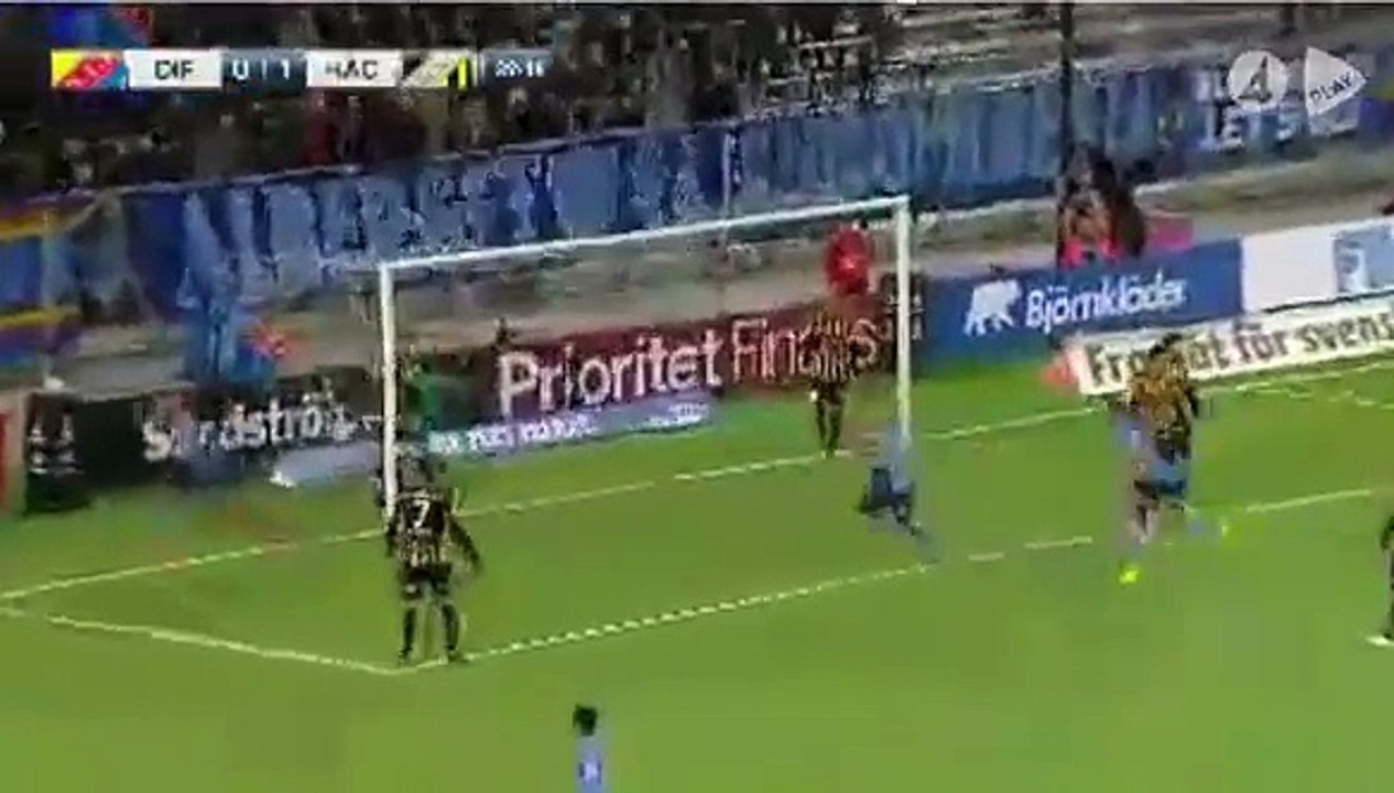 Djurgardens 1:1 Hacken (Swedish Allsvenskan. 22 October 2017)