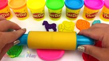 Learn Colors Play Doh Balls Dorami Pororo Disney Princess Superhero Peppa Pig Suprise Toys Fun Kids
