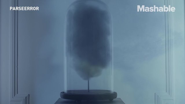 Someone created a storm lamp that produces lightning every time Trump tweets