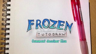 Comment dessiner Elsa : La Reine des neiges [Tutoriel]