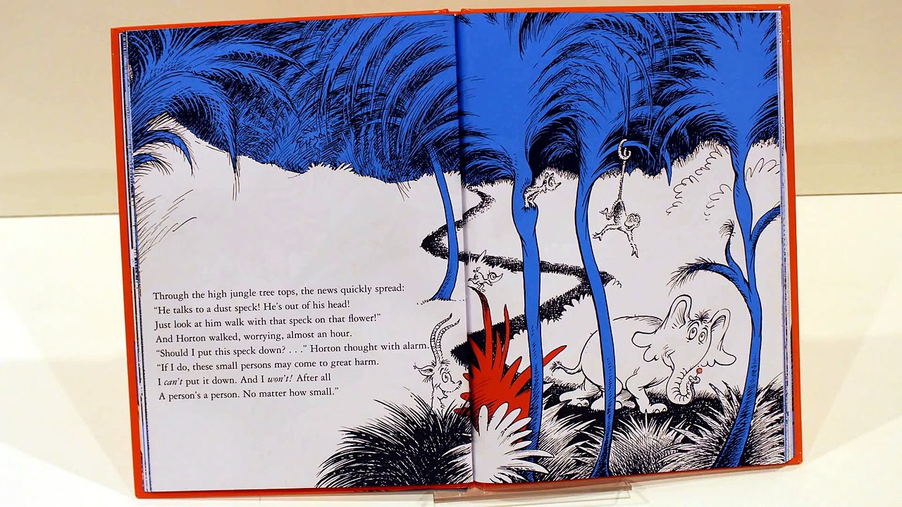 Horton Hears A Who! by Dr. Seuss (read by Gma Jul)